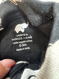 Monica + Andy Infant Star Pattern Organic Cotton Sleep Suit