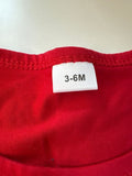 My 1st Christmas Red Romper