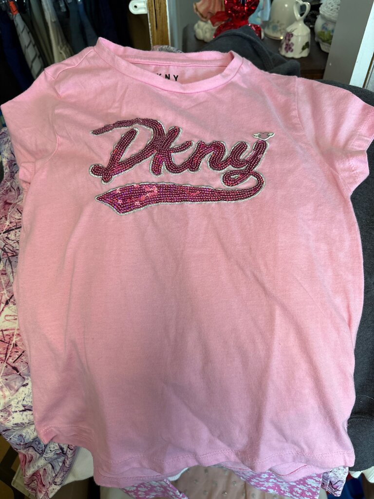 DKNY Pink Graphic Tee
