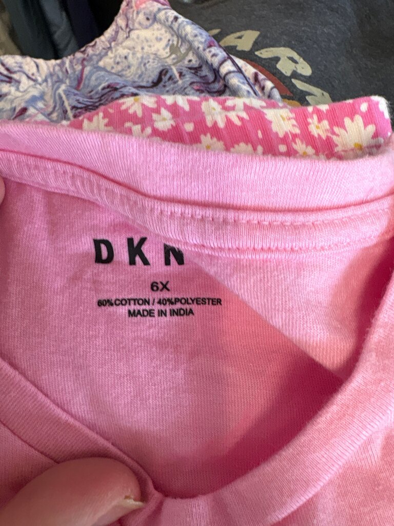 DKNY Pink Graphic Tee
