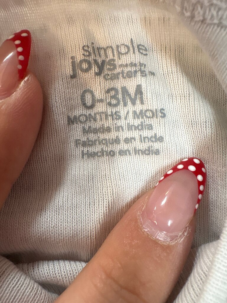 Simple Joys Baby Gown 0-3 Months