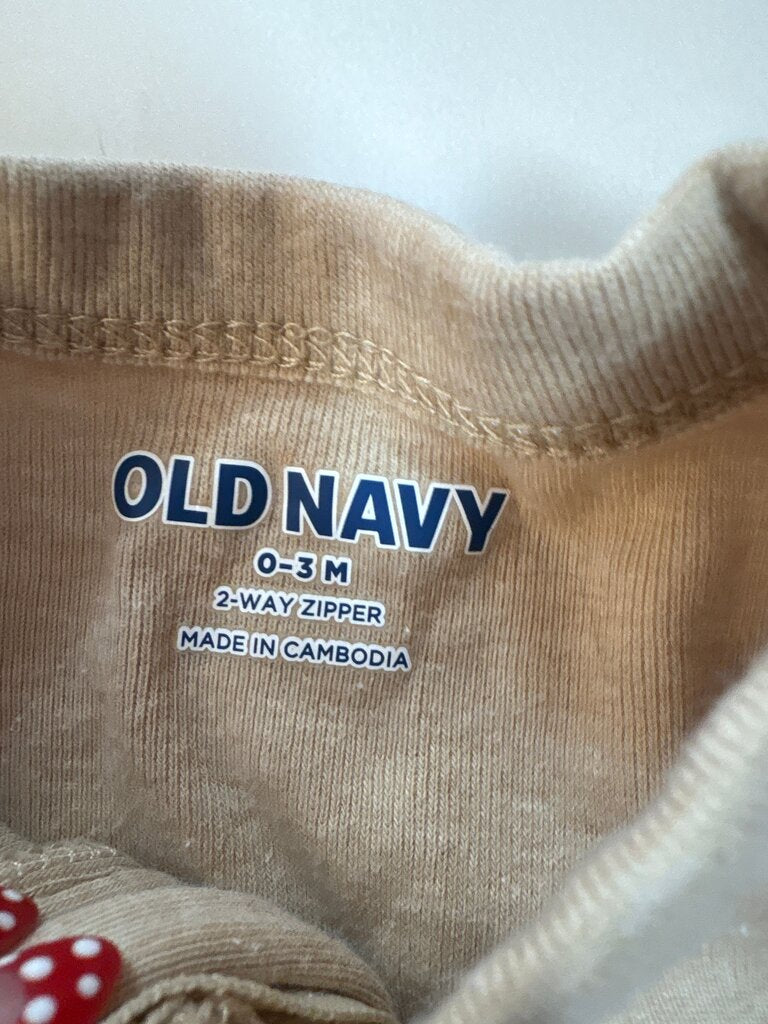 Old Navy Little Turkey Baby Zippered Sleep Sack
