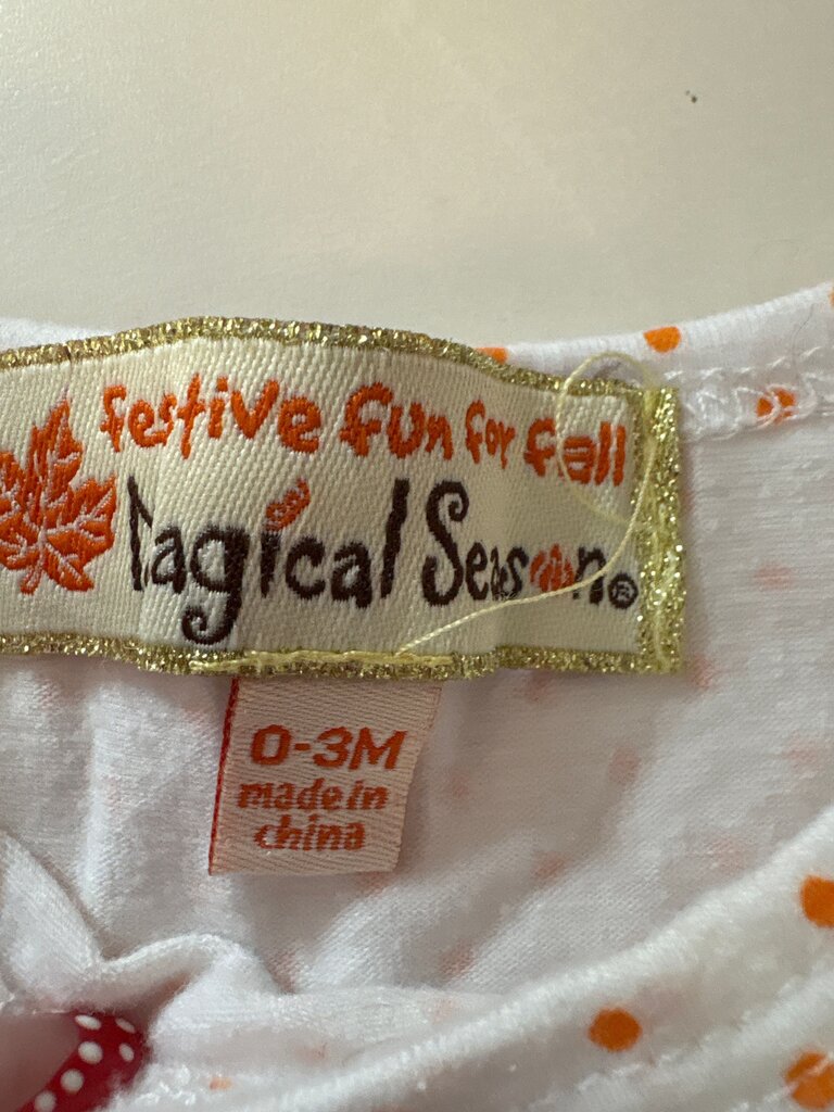 My First Thanksgiving Infant Bodysuit