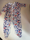 Roller Rabbit Baby Onesie with Mermaid and Floral Pattern