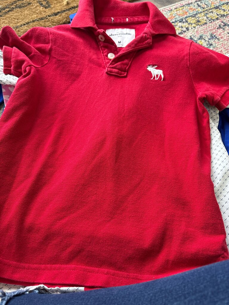 Abercrombie Red Polo Shirt
