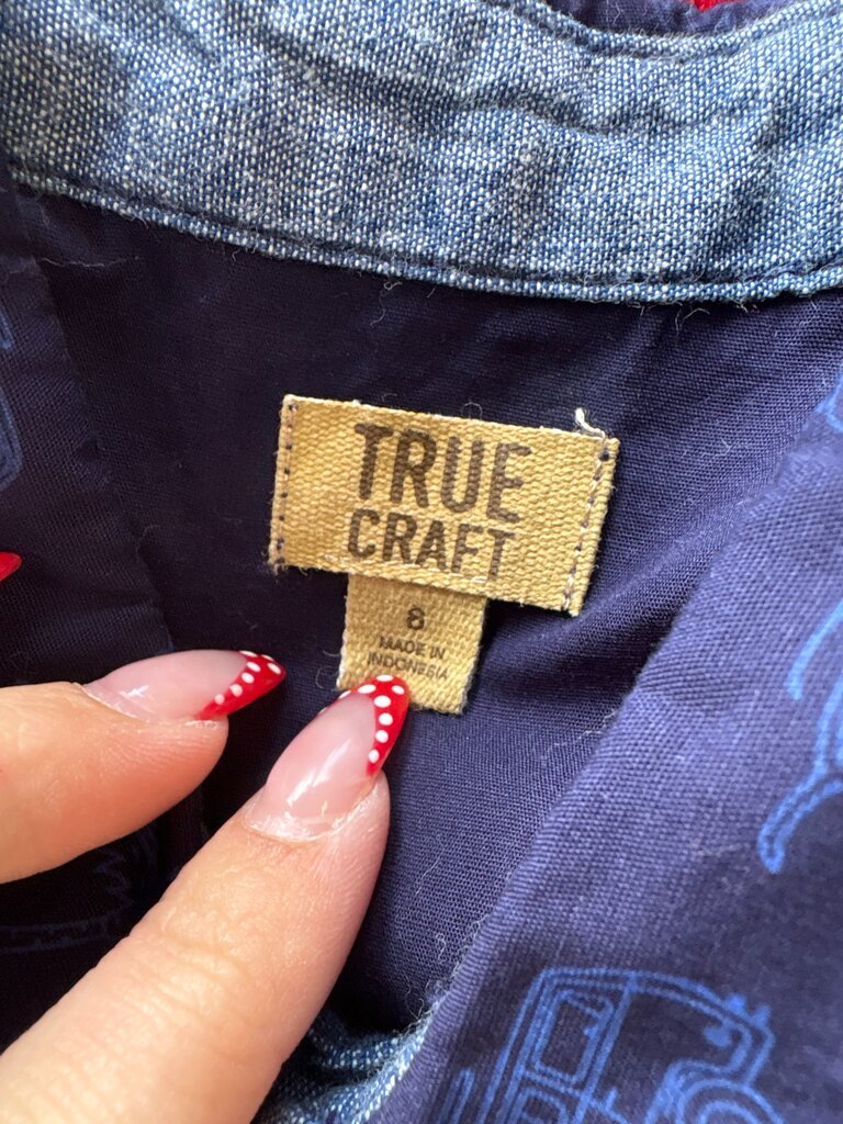 Boys True Craft Short Sleeve Button-Up Shirt