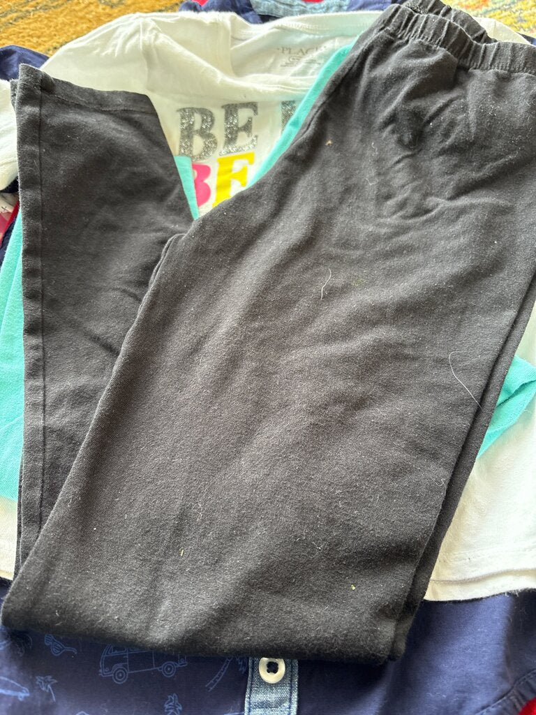 Girls Black Leggings