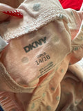 DKNY Girls Pink Polka Dot Leggings