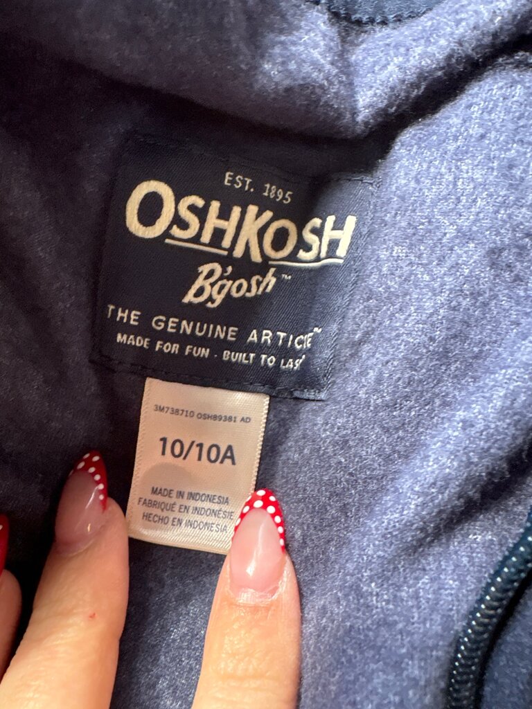 OshKosh B'gosh Boys' Zip-Up Jacket with Multicolor Stripes