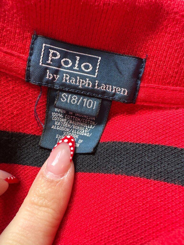 Polo Ralph Lauren Red Striped Shirt