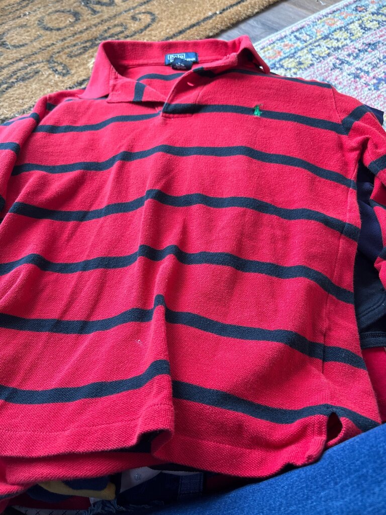 Polo Ralph Lauren Red Striped Shirt