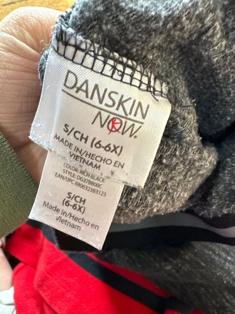 Danskin Now Girl's Long Sleeve Top and Leggings Set