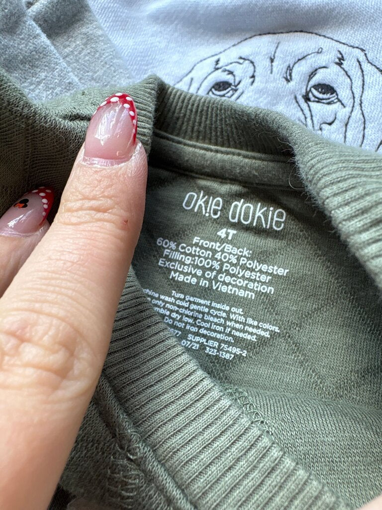 Okie Dokie Quilted Sweatshirt