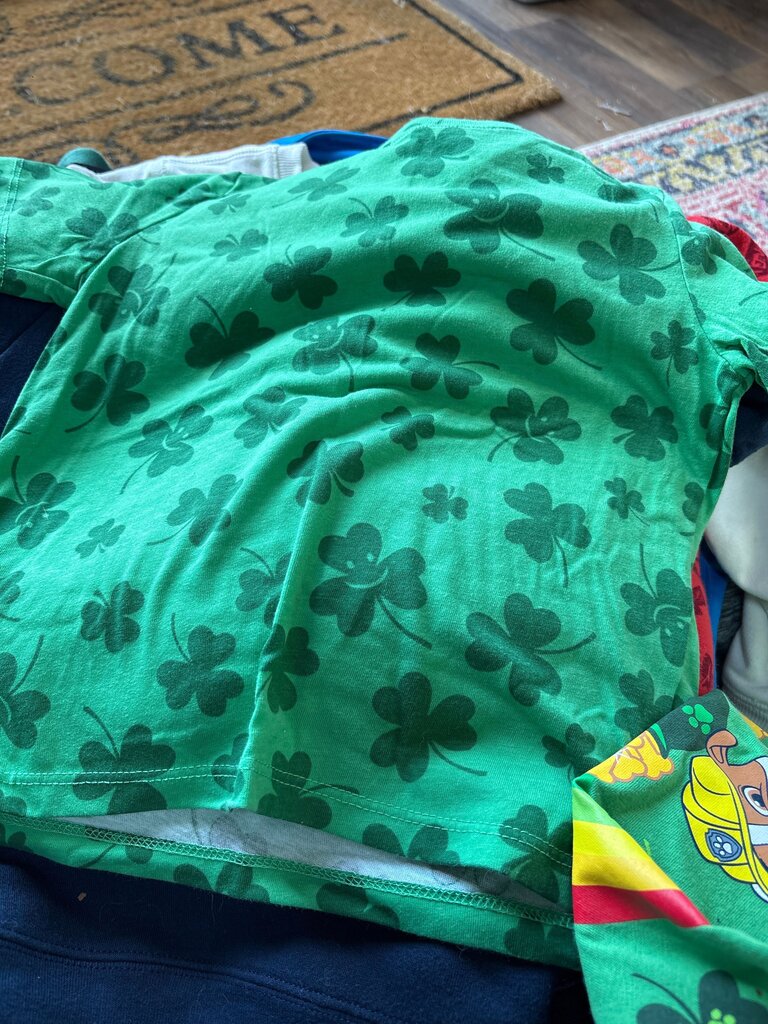 St. Patrick's Day Green Shamrock Shirt