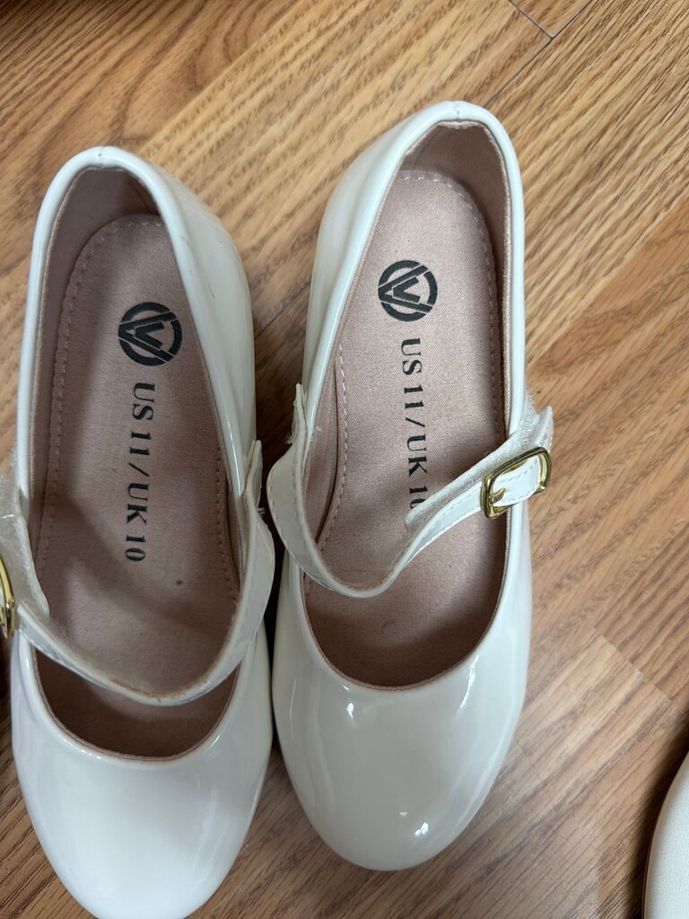 White Mary Jane Shoes