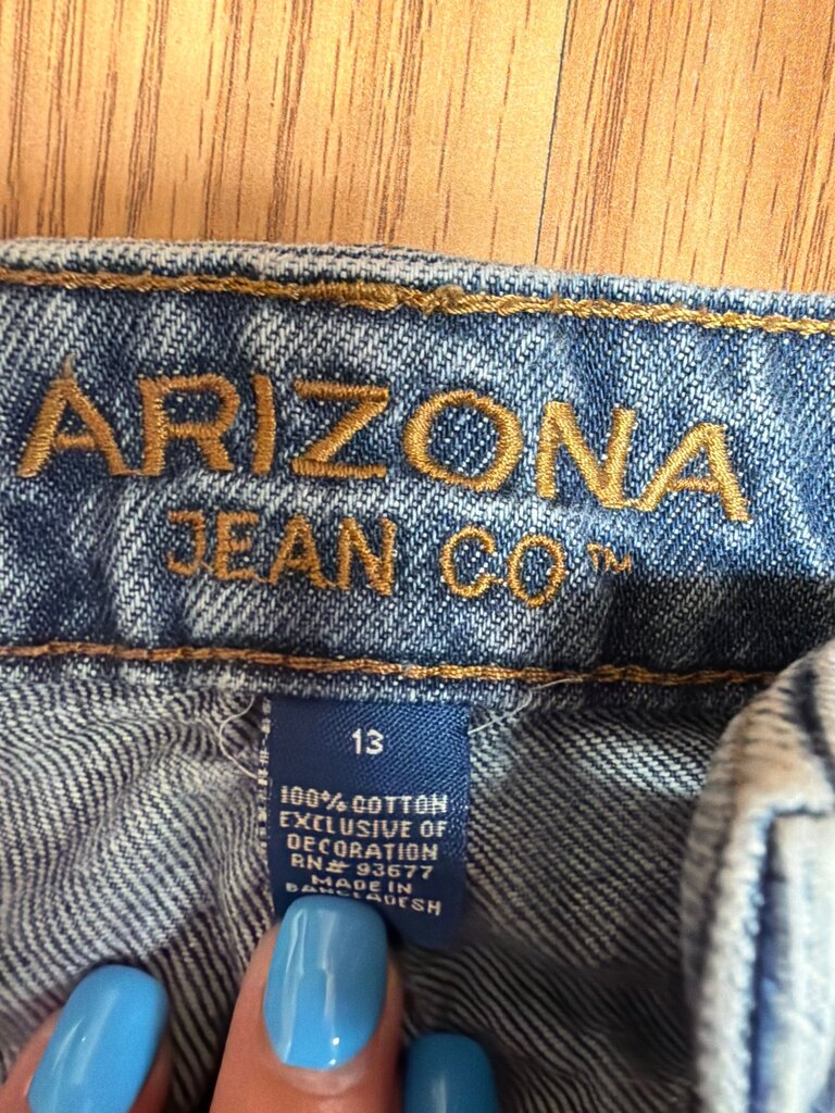 Arizona Jean Co. Distressed Denim Shorts