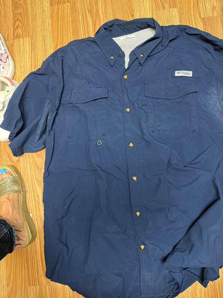 Columbia Men's Quick-Dry Fishing Shirt