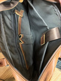 Brown Leather Messenger Bag
