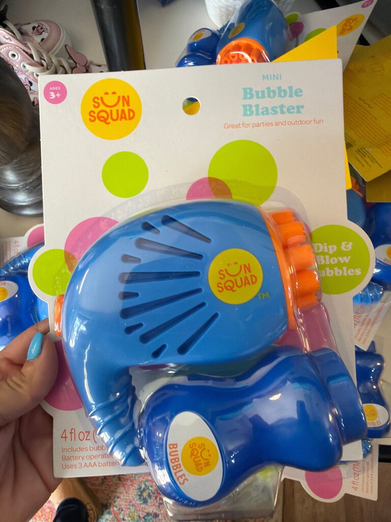 Sun Squad Mini Bubble Blaster