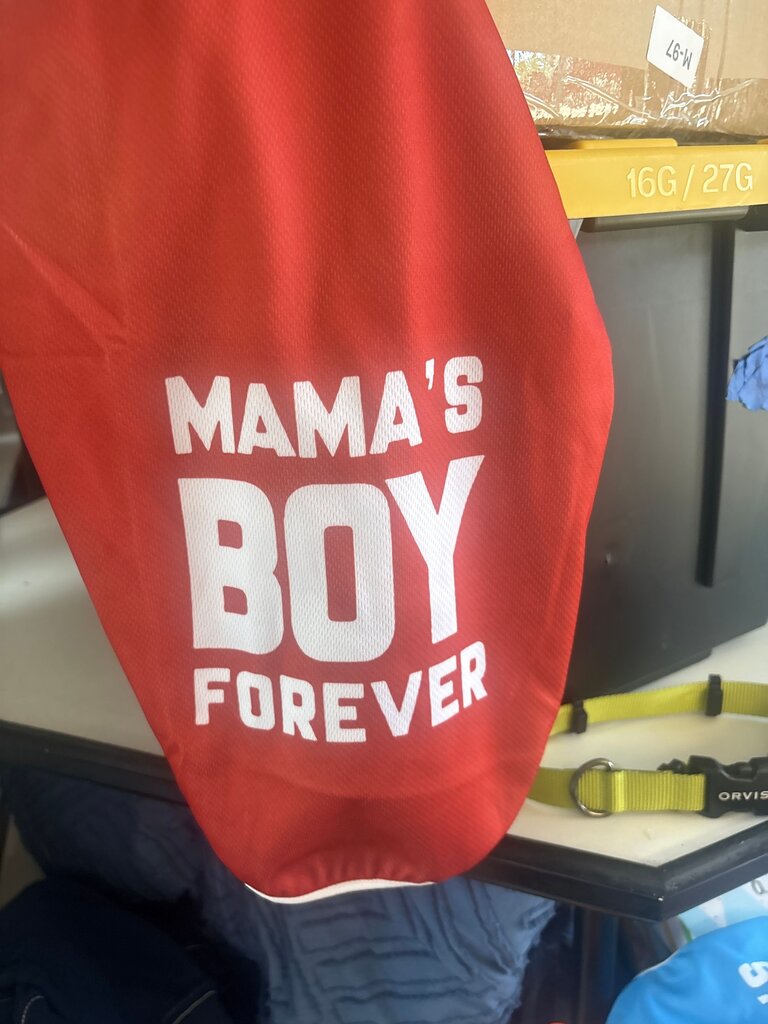 Mama's Boy Forever Red T-Shirt