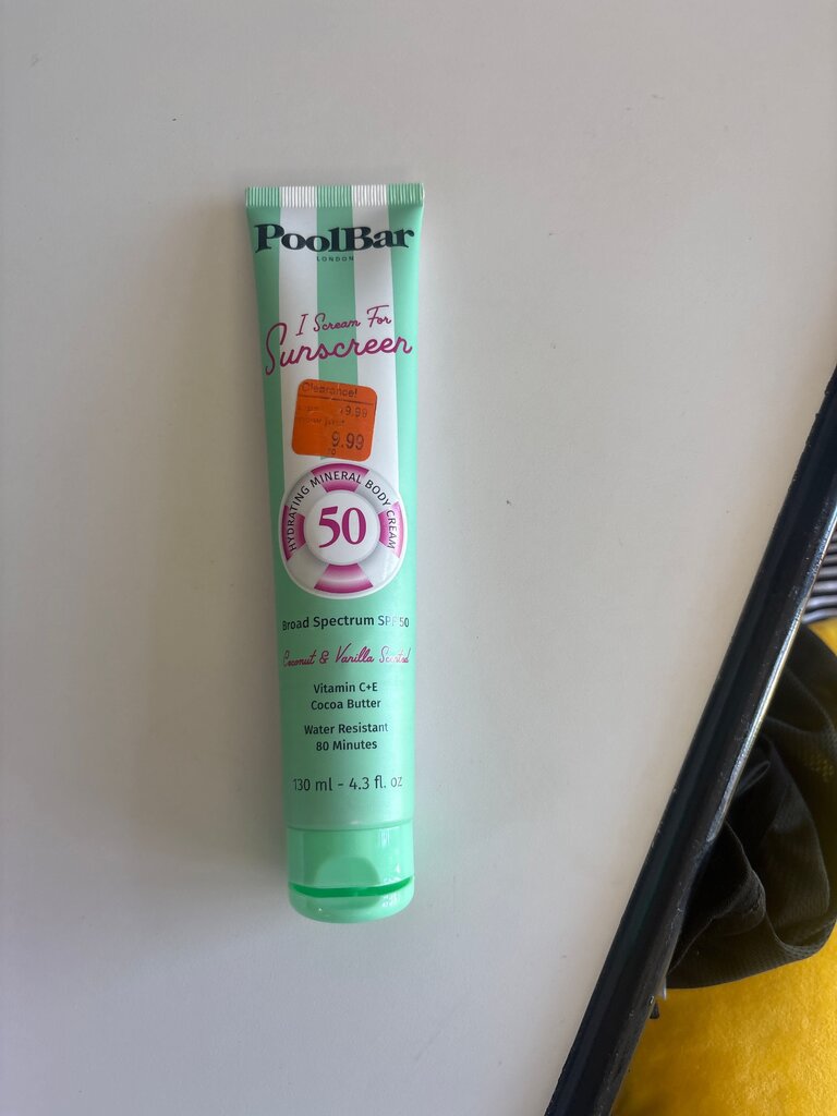 PoolBar I Scream For Sunscreen SPF 50