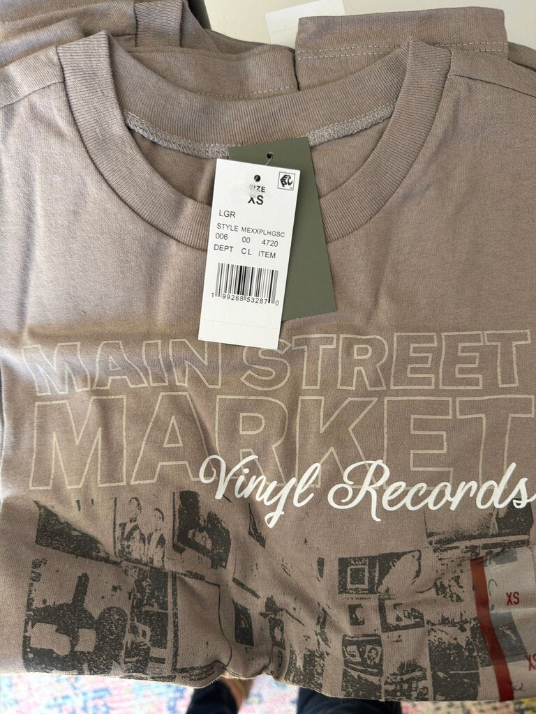 Main Street Market Vinyl Records T-Shirt