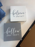 Inspirational Quote Blocks Set