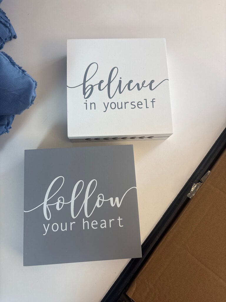 Inspirational Quote Blocks Set