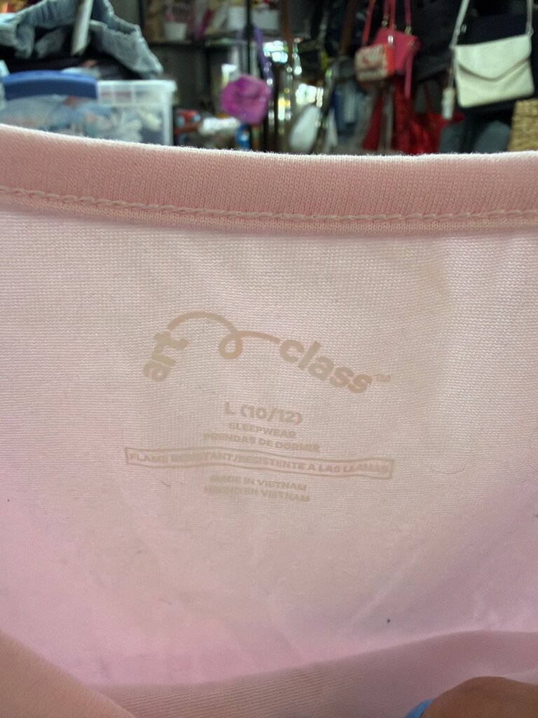 Pink Long Sleeve Sleepwear with Cake Design