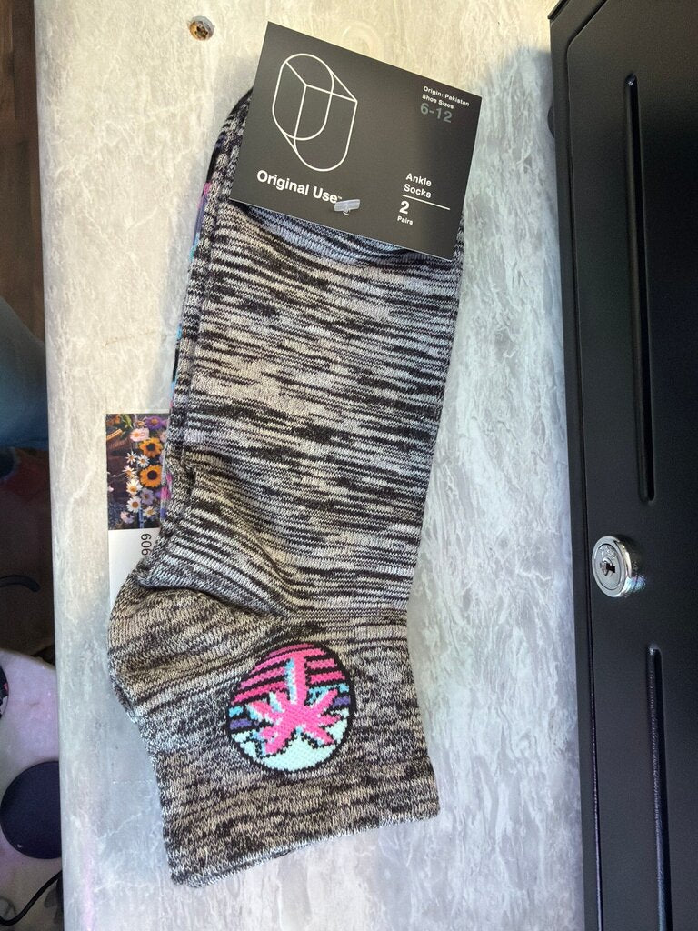 Original Use Ankle Socks 2 Pair Pack