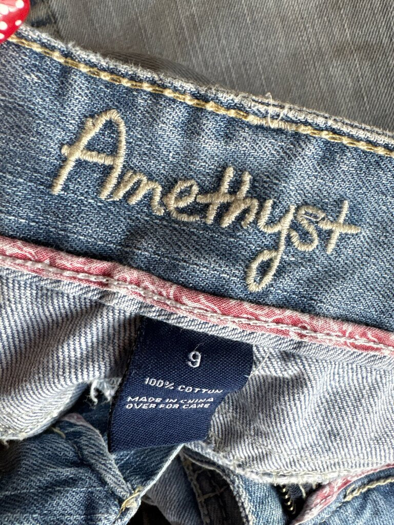 Amethyst Women's Distressed Jeans