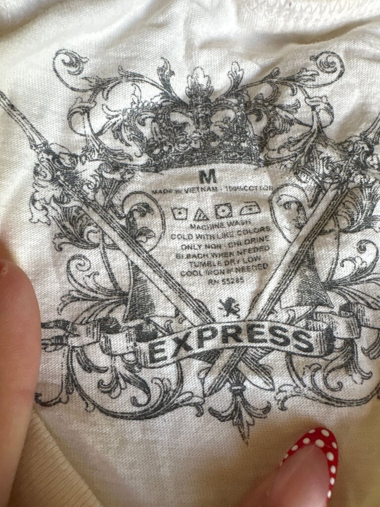 Express Women's V-Neck T-Shirt