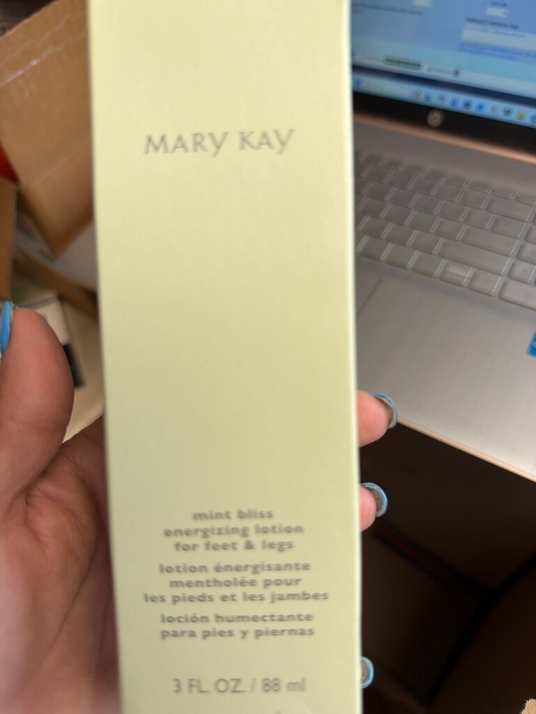 Mary Kay Mint Bliss Energizing Lotion for Feet & Legs