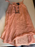 Wet Seal Embroidered Peach Blouse