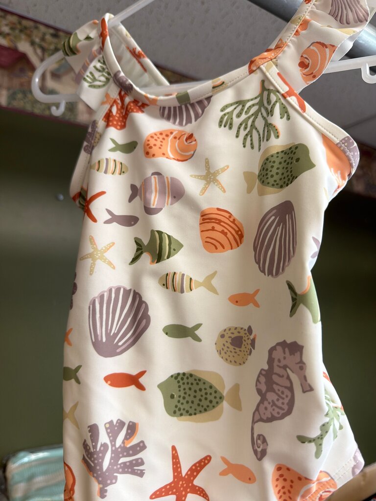Little Planet by Carter's Toddler Swimsuit with Sea Life Print