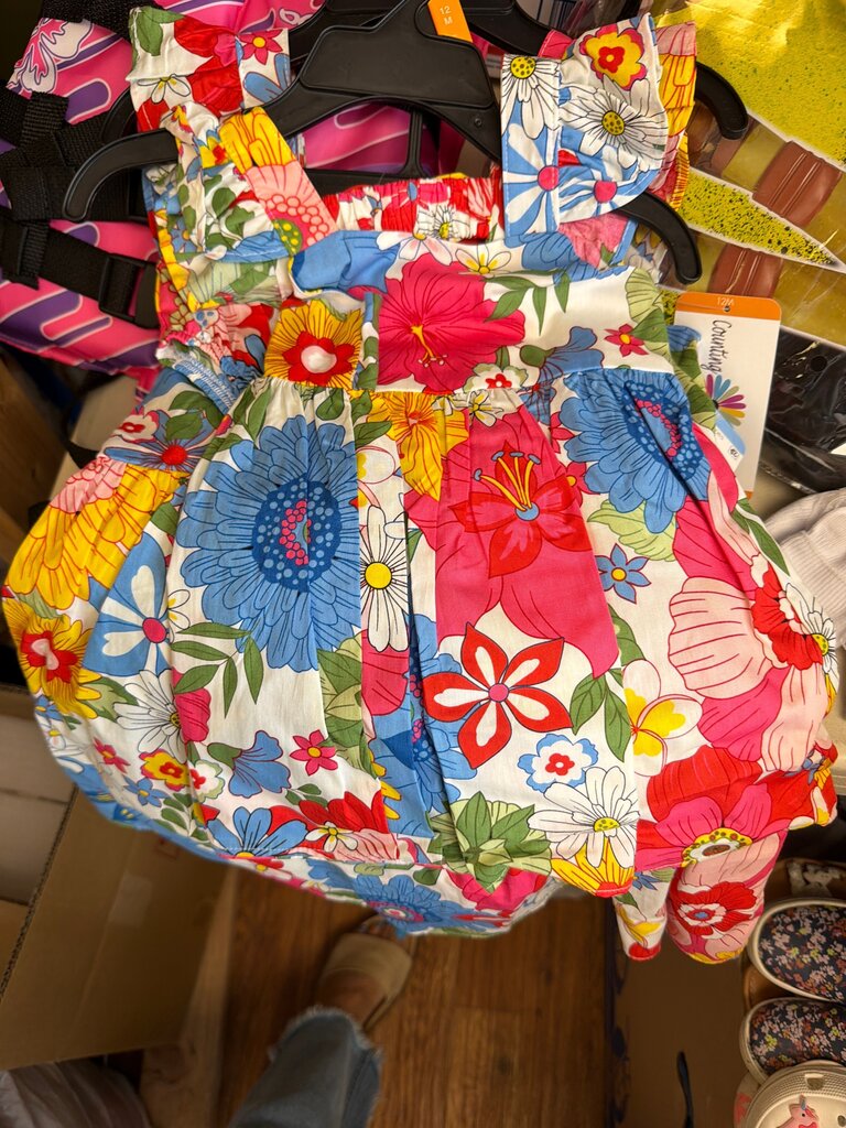 Country Daisy Floral Dress