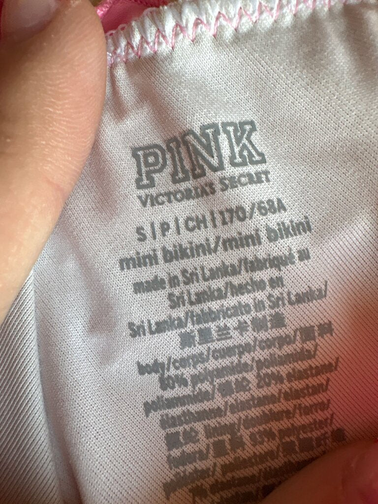 Pink Mini Bikini Set by Victoria's Secret