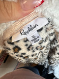 Leopard Print Plush Robe