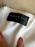 White Fox Floral Corset Top