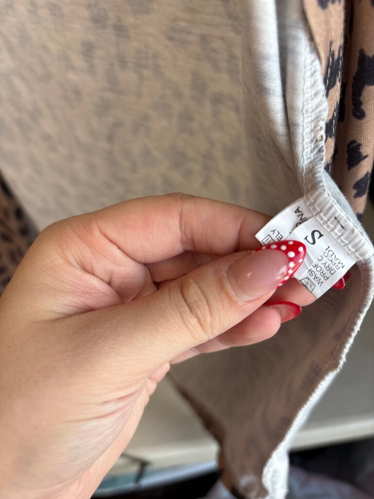 Leopard Print Cardigan