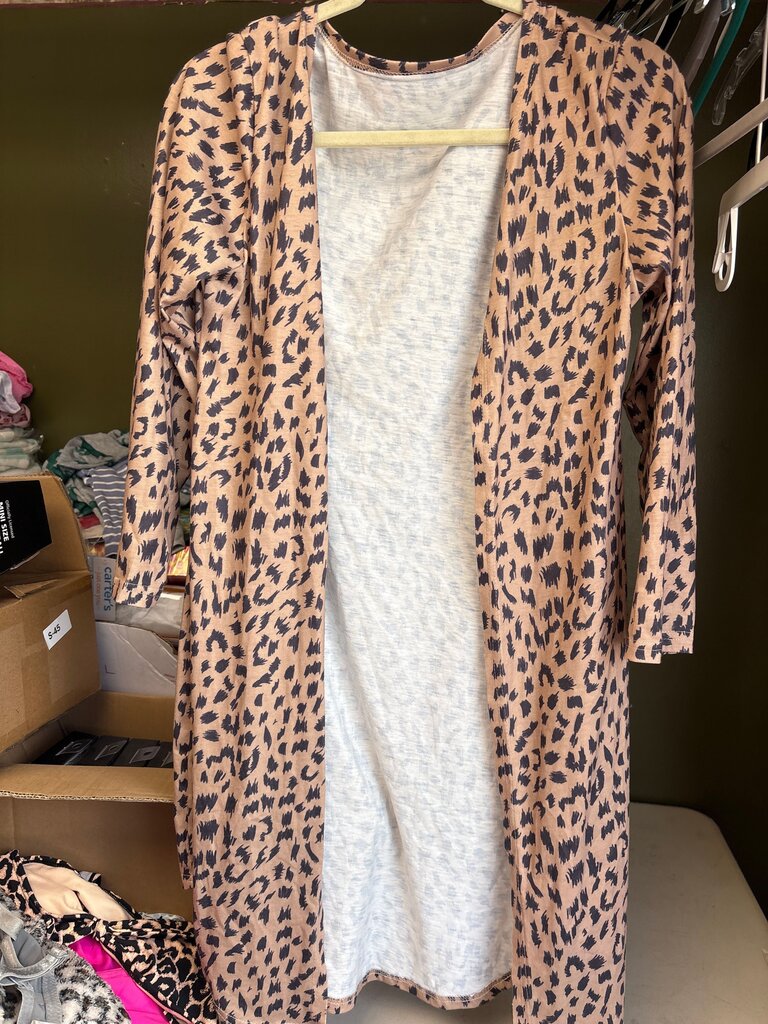 Leopard Print Cardigan