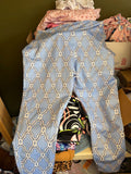 Crown & Ivy Blue Geometric Leggings