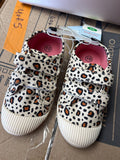 Leopard Print Canvas Sneakers for Kids