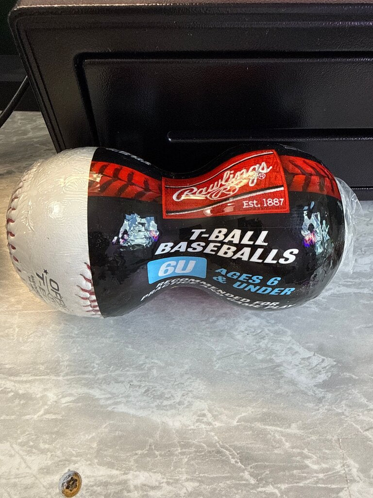 Rawlings T-Ball Baseballs for Ages 6 and Under