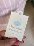 cloud island Quilted Storage Bin