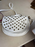 White Studded Crossbody Bag