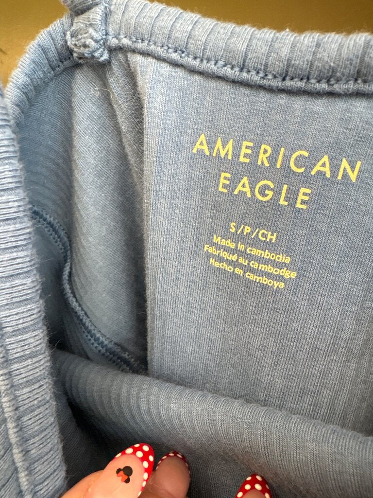 American Eagle Women's Ribbed Bodysuit