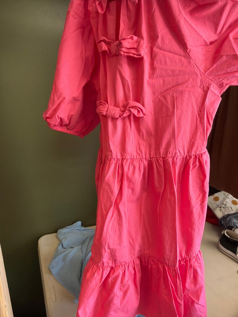Sweet Magnolia Pink Cotton Dress