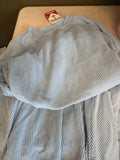 Light Blue Striped Top
