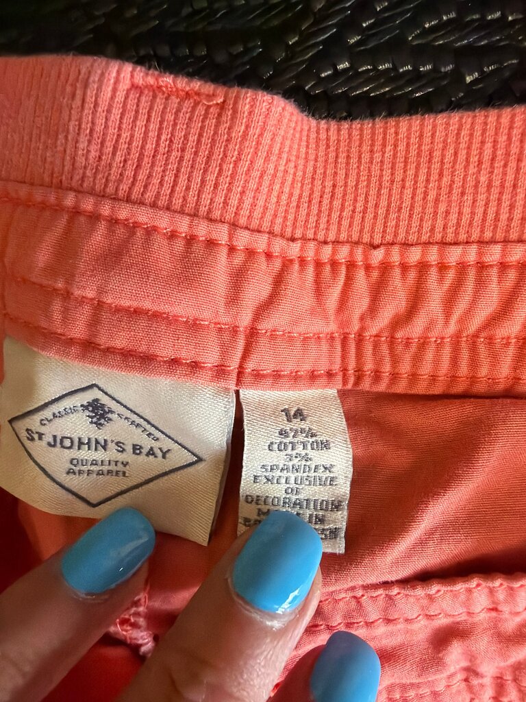 St. John's Bay Women's Coral Cargo Shorts